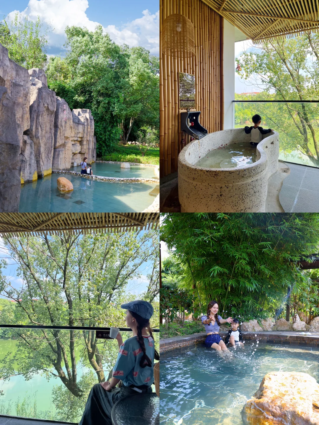 谁能拒绝‼️武汉1h抵达藏在森林里的温泉秘境