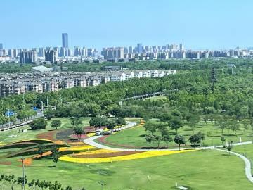 吸入一口清新空气，撷得一束初夏阳光，听取一阵扑岸涛声，在五山森林公园...