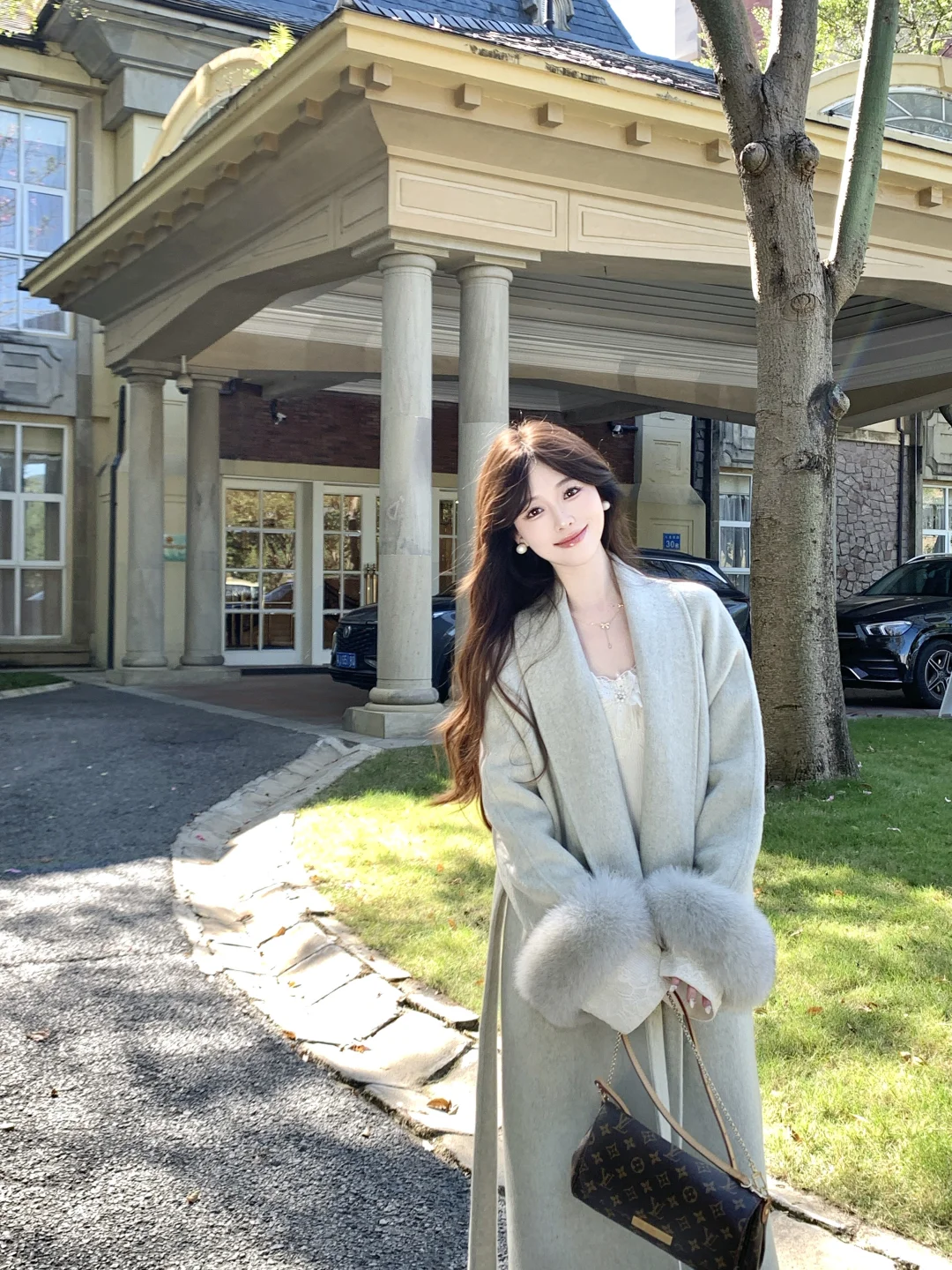 被今天的氛围感羊毛外套拿捏～