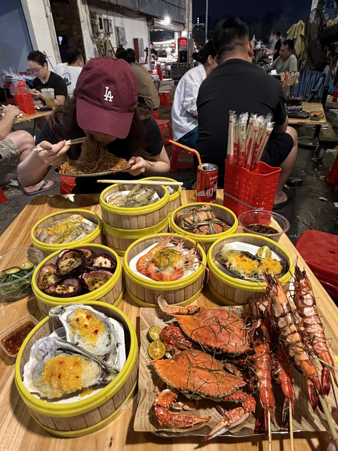 误闯佛山本地zui旺的路边摊！！！！