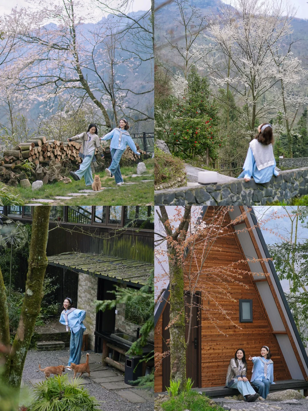 成都1.5h！和闺蜜在山中寻到一处避世秘境⛰️