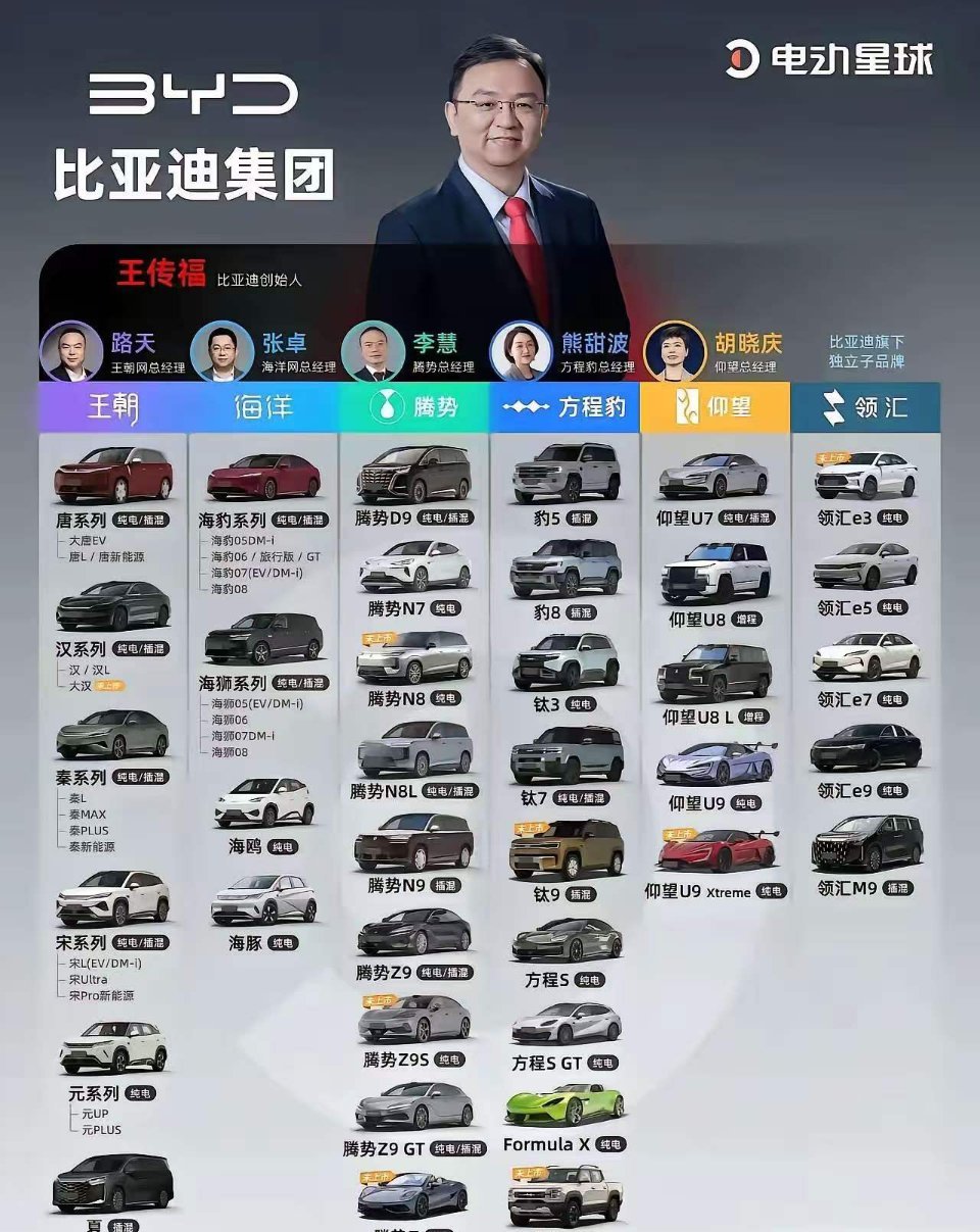 这么多车，都是比亚迪的？
比亚迪，厉害了！ ​