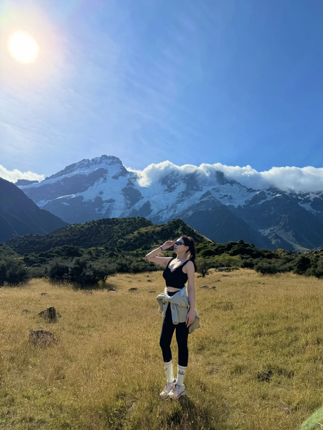 生命的丰富 在于一次又一次勇敢的出发 当我徒步于库克山间⛰️ 站在塔斯...