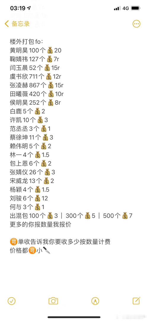 #TF家族四代收or出fo[超话]#  出打包 ​