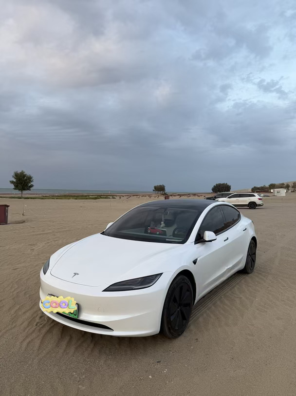 库尔勒周边游✨Model3自驾博斯腾湖太香了！