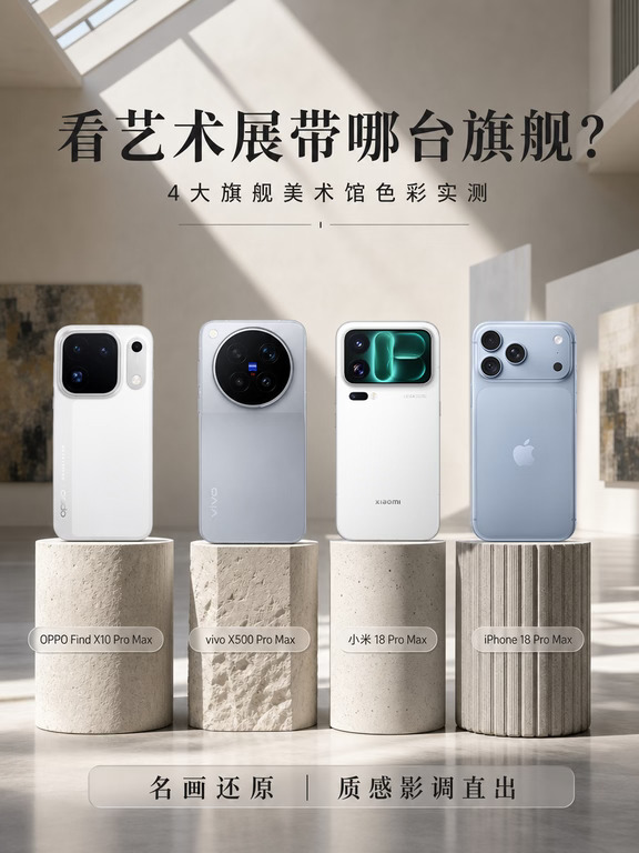 逛艺术展拍不出氛围，看看这四台旗舰