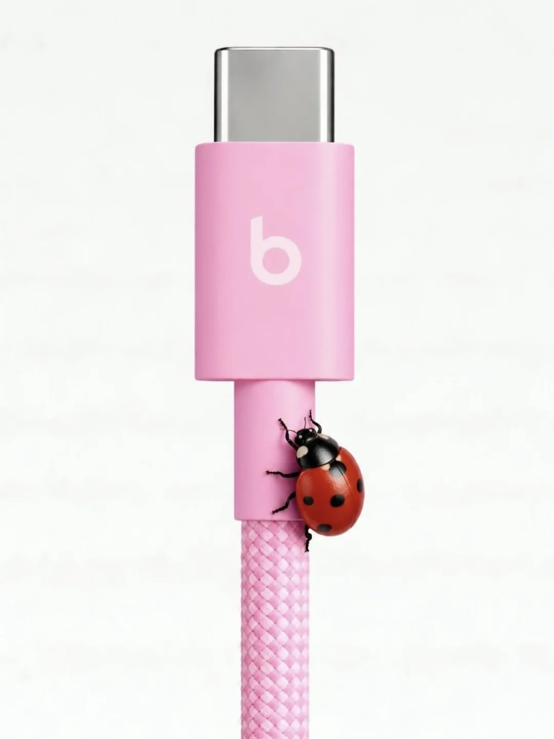 Beats Power Pink 数据线，再次看到瓢虫🐞