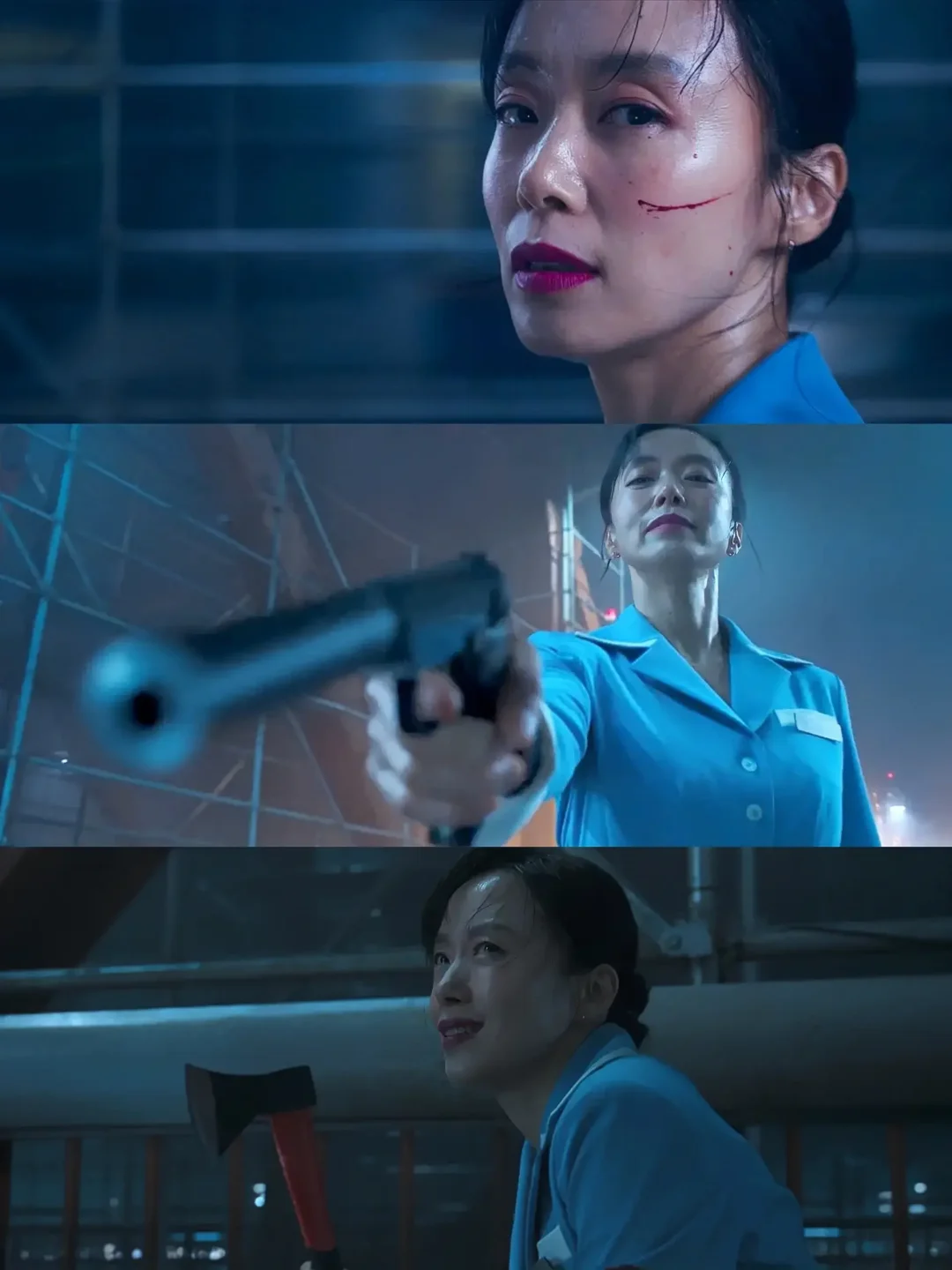 鲨疯了❗网飞惊悚动作爽片❗全度妍演技狂飙