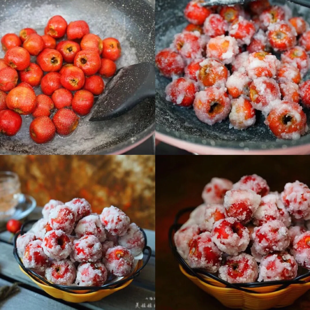 健康应季零食做起来：山楂糖雪球做法