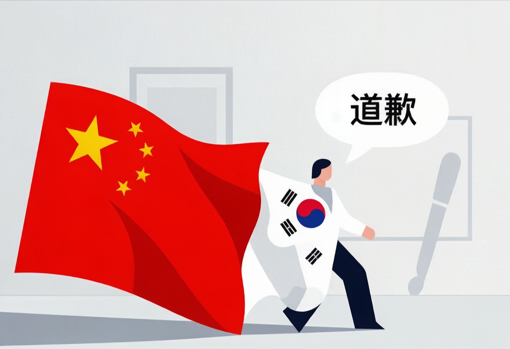 中方直接撤展掀翻韩国双年展闹剧：道歉永远追在底线被碰疼之后
一场本该正常举办的国际双年展，硬生生被韩国主办方的小动作搞成了国际闹剧：中方参展团队直接全部撤离，自己动手拆掉了展位，全员离场走人，把空落落的展区直接甩给了主办方。整件事的导火索一点都不复杂：台湾地区参展的名牌上，被主办方私自用了不符合一个