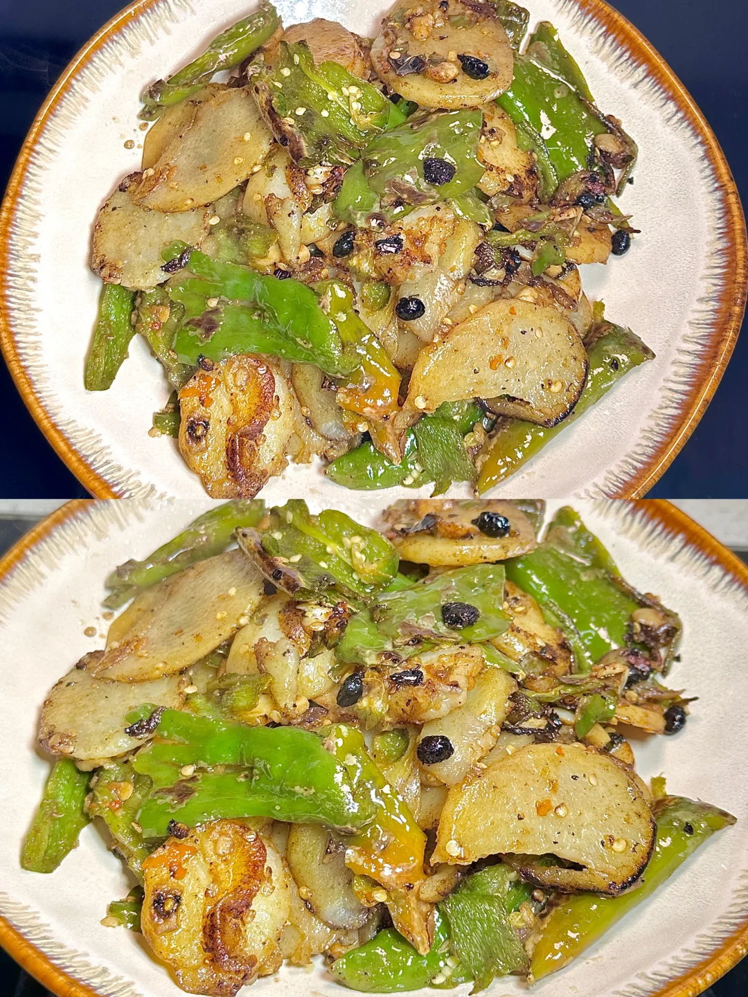 今天下饭菜！擂辣椒土豆🥔 好吃