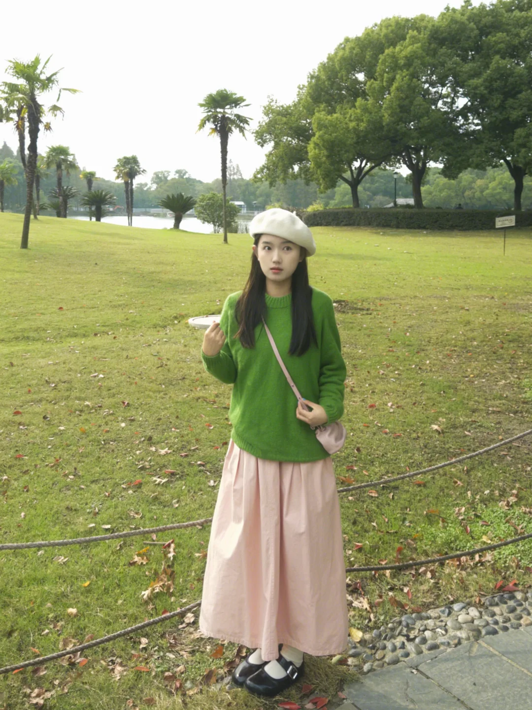 深绿与粉花🍃🌸