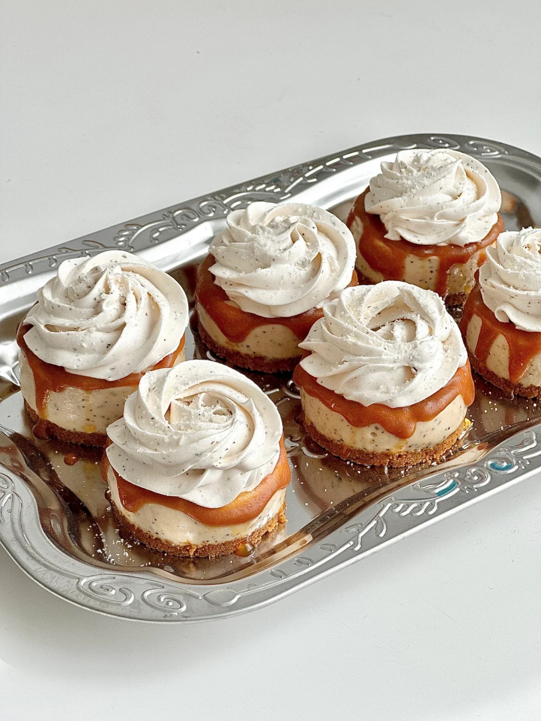 ᵕ̈焦糖红茶芝士蛋糕🧁