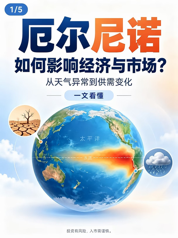 厄尔尼诺，如何影响经济与市场？