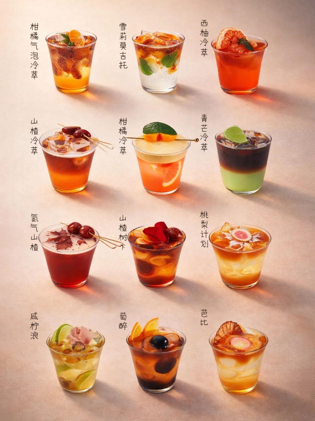 夏日清爽冷萃咖啡合集！你点哪杯？