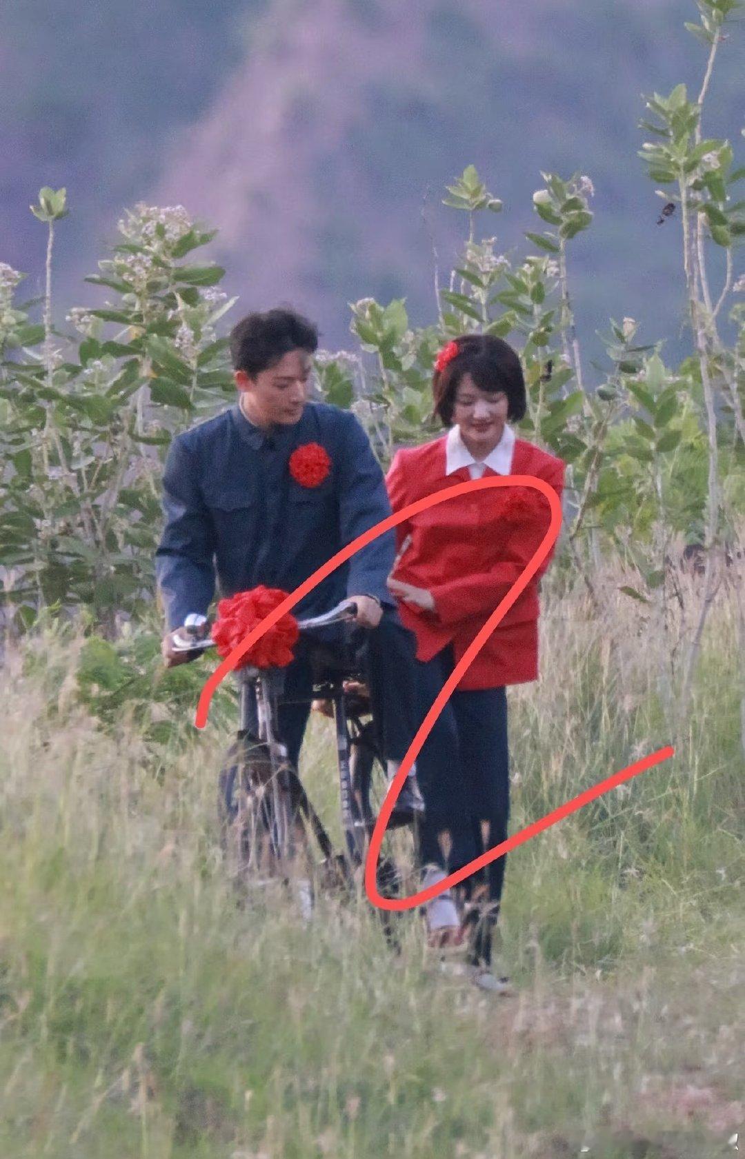 张晚意 任敏新剧结婚路透，啊啊啊啊哈哈哈哈 ​