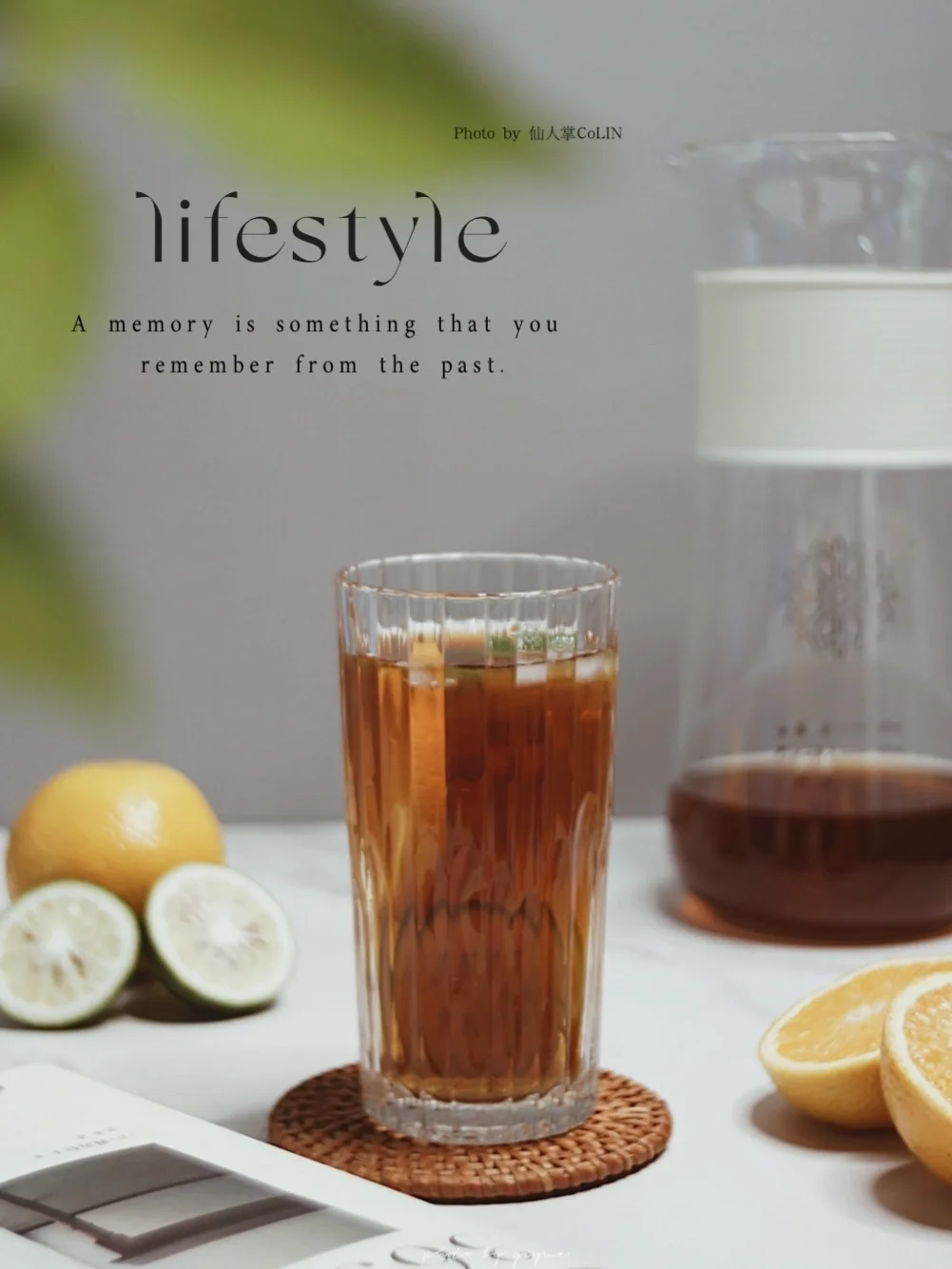 青柠冷萃冰美式☕沉浸式萃取，享受居家慢时光