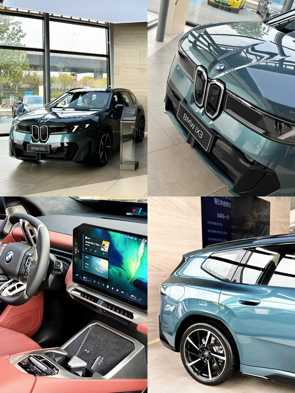 新世代BMW iX3又双叒叕到店，后劲太大‼️