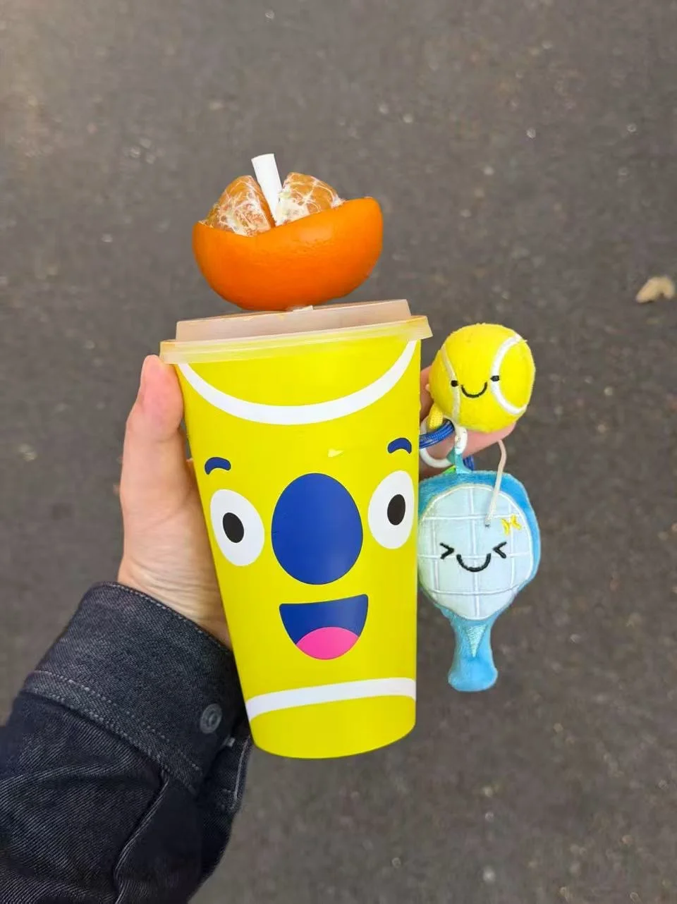 橘橘棒！喝了这杯我直接笑着唱了一路～