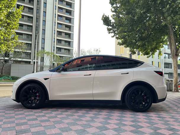 Model Y 胡椒白+黑悬浮顶｜黑白配真的YYDS🐼