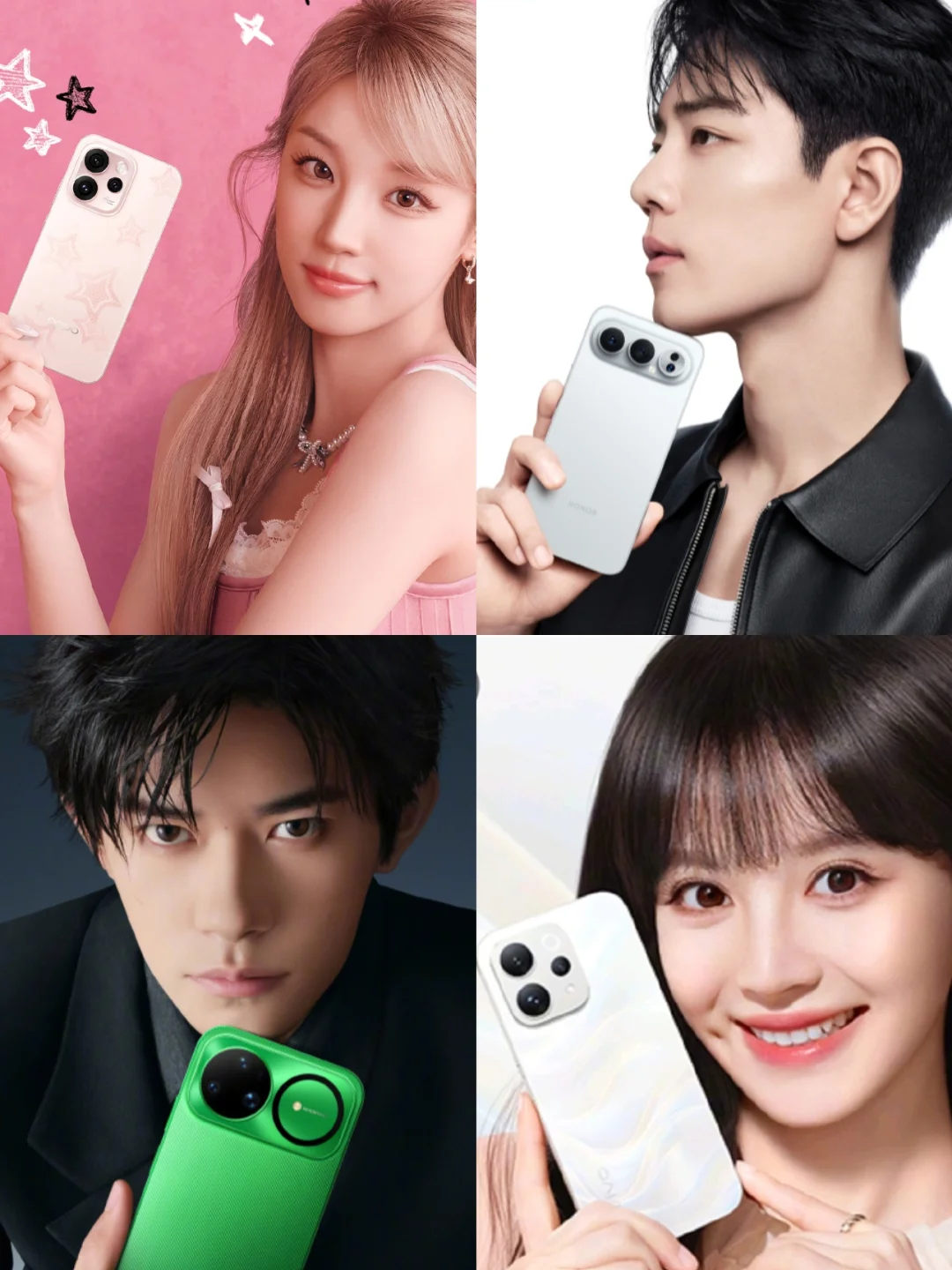 就看设计，你们觉得哪一款手机好看?