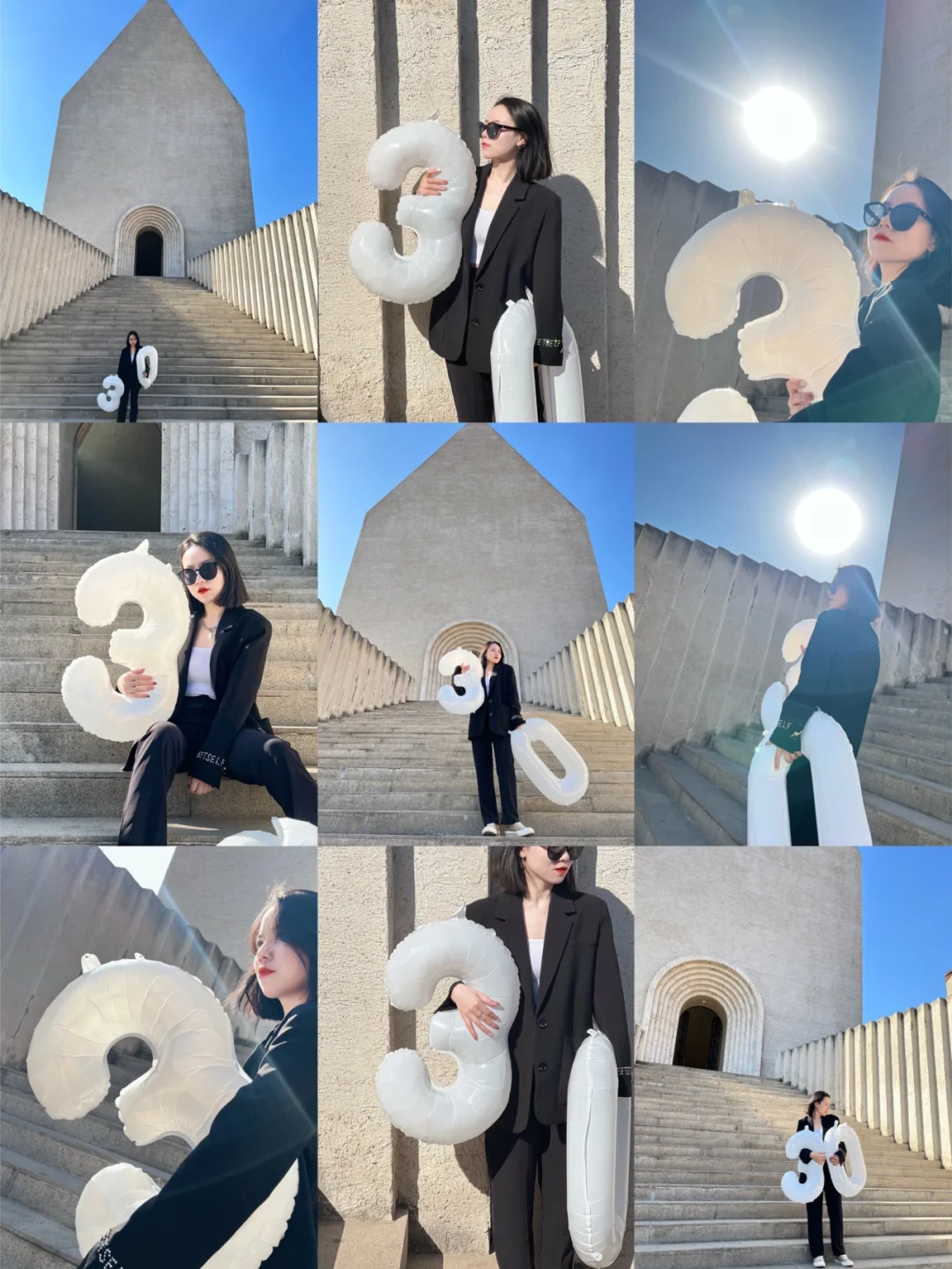 🎀三月～今天30岁啦🎂数字气球生日氛围照🎈