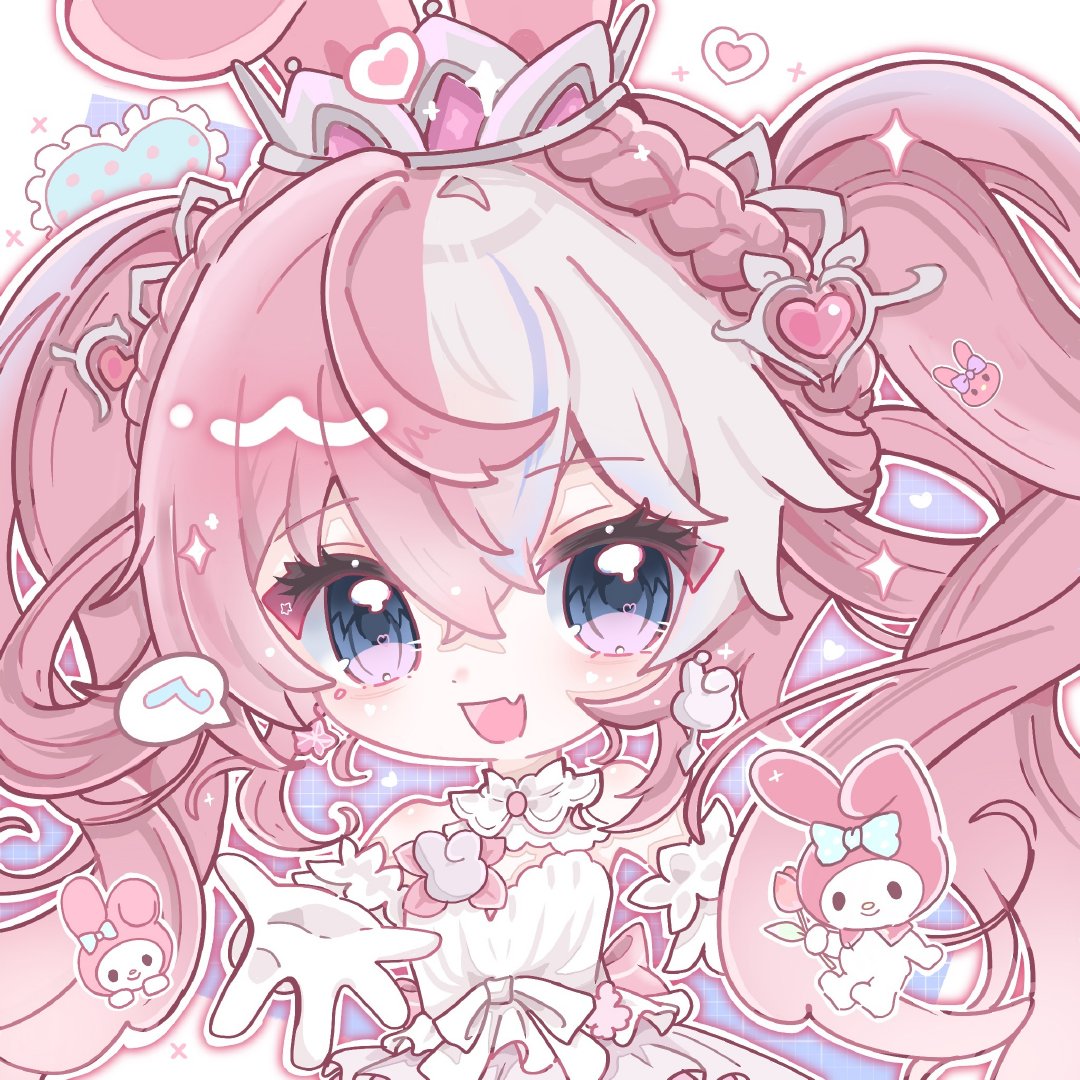 #王者荣耀[超话]#
公主驾到💗通通闪开

画了香香三丽鸥新皮肤～

#孙尚香珍品无双皮肤##王者S45新赛季有奖征集活动##王者S45新赛季月照长安# ​