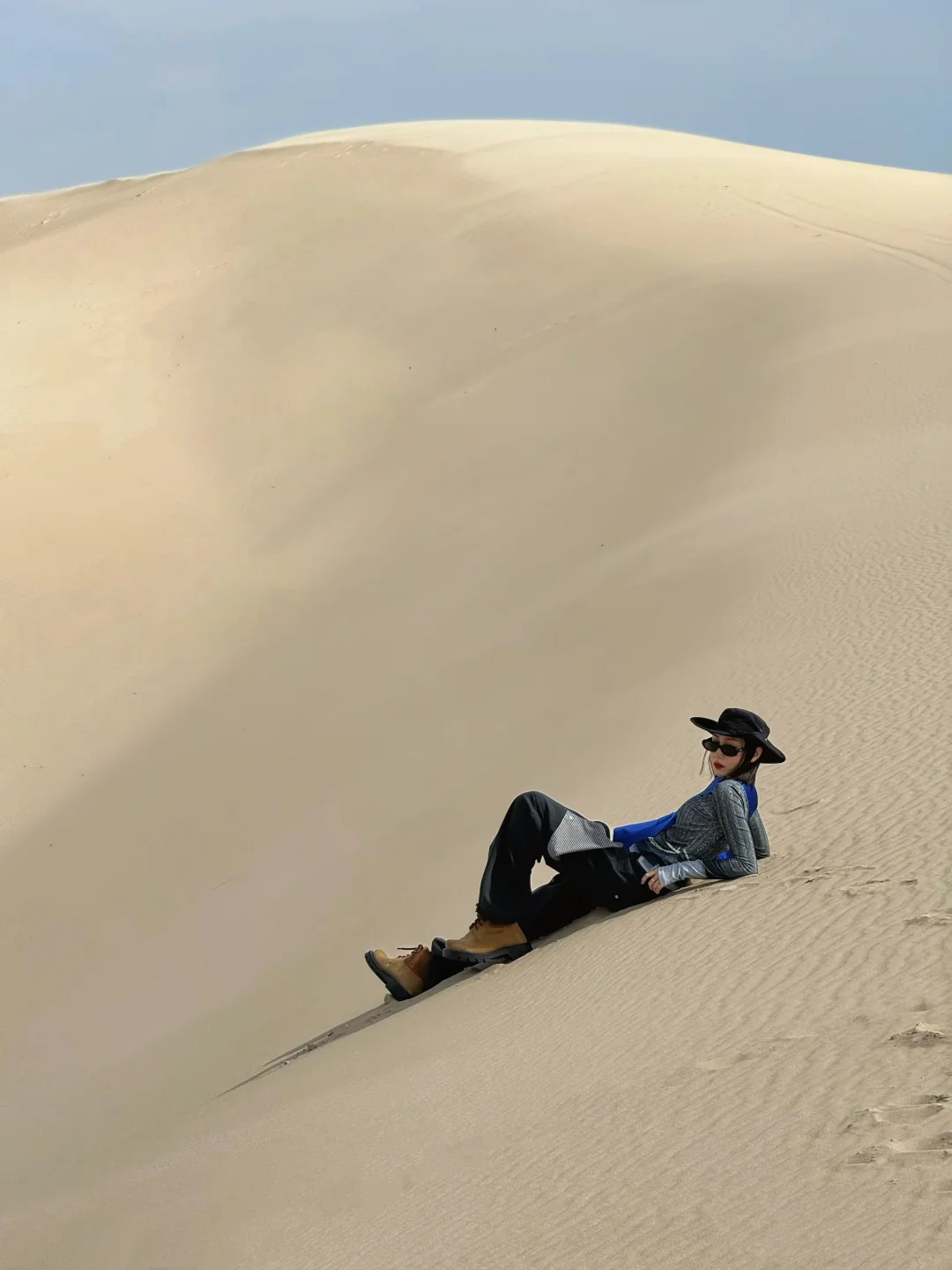 我在库伦沙漠拍到了人生照片❗️拍照机位攻略