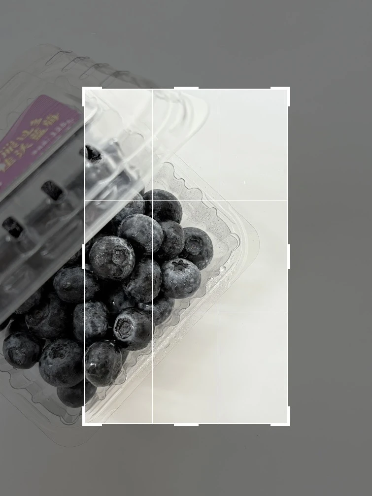 蓝莓这样构图也太出片了吧🫐秒变高级感海报