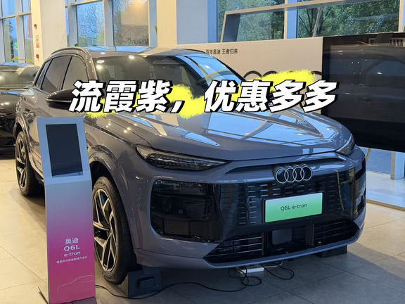 全新奥迪Q6 e-tron，现车、价格给力