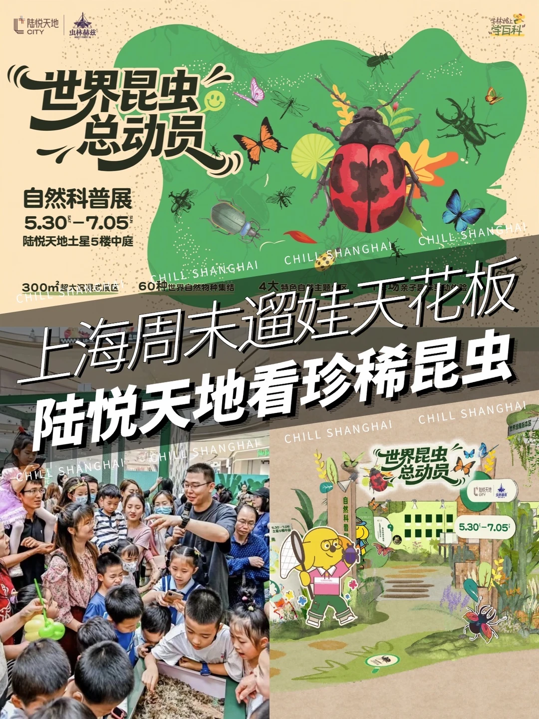 陆悦天地新展！60+珍稀物种空降上海