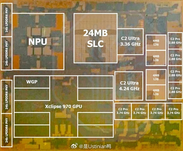 三星Exynos 2700芯片规格全面曝光[思考]

芯片核心架构与工艺

• 9月3日消息，有博主展示了三星Exynos 2700的芯片结构图，提前揭晓了这颗芯片的关键参数规格。

• 据悉，Exynos 2700采用SF2P工艺打造，CPU堆到了10核心，且采用了非常特殊的2颗C2 Ultra超大核加8颗C2 Pro大核的设计，与上代产品有着明 ​