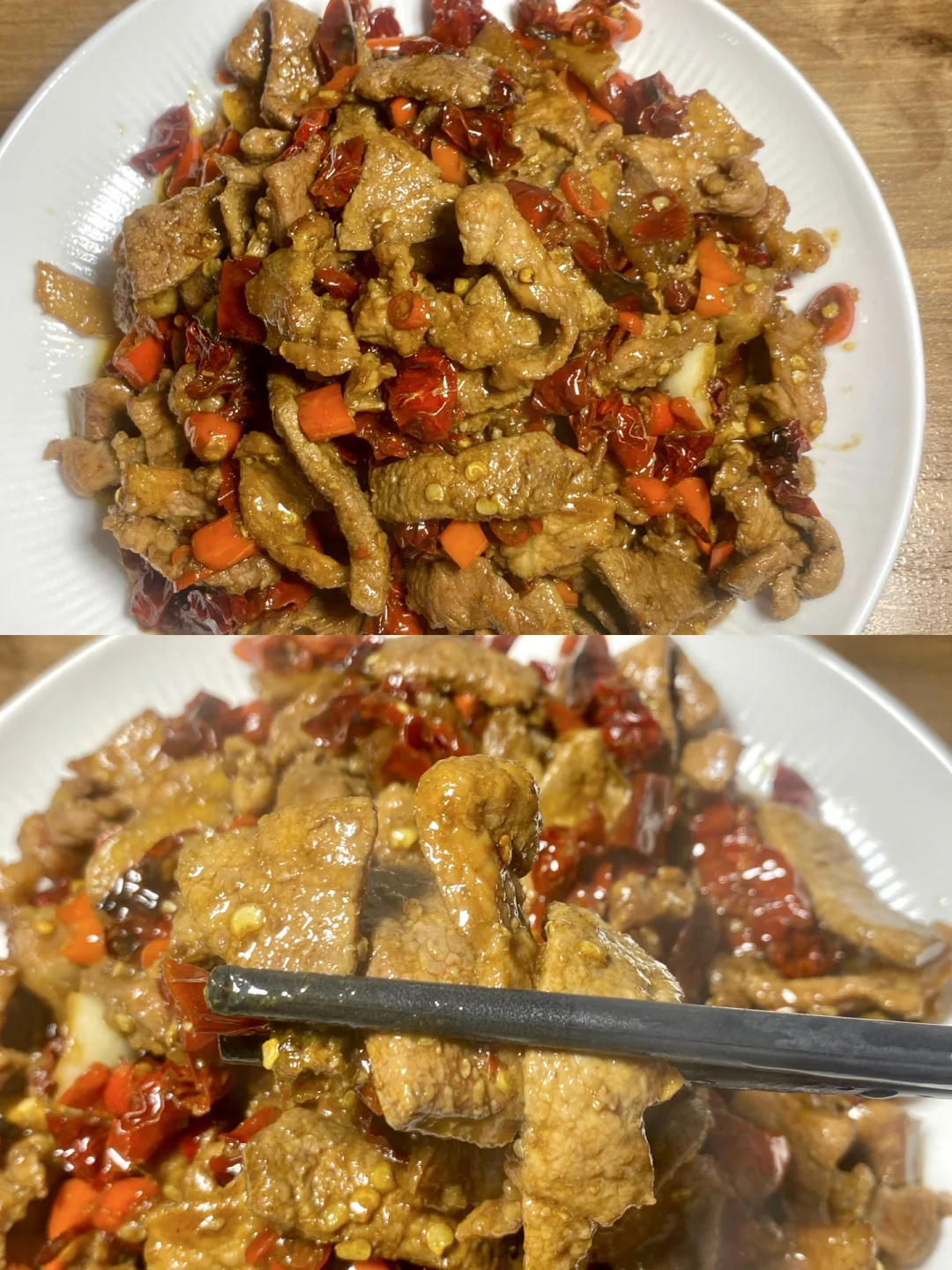 爆炒猪肝瘦肉 香迷糊了 太下饭了！