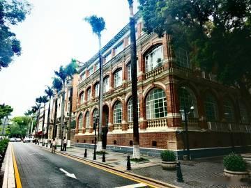 广州沙面的异域建筑风