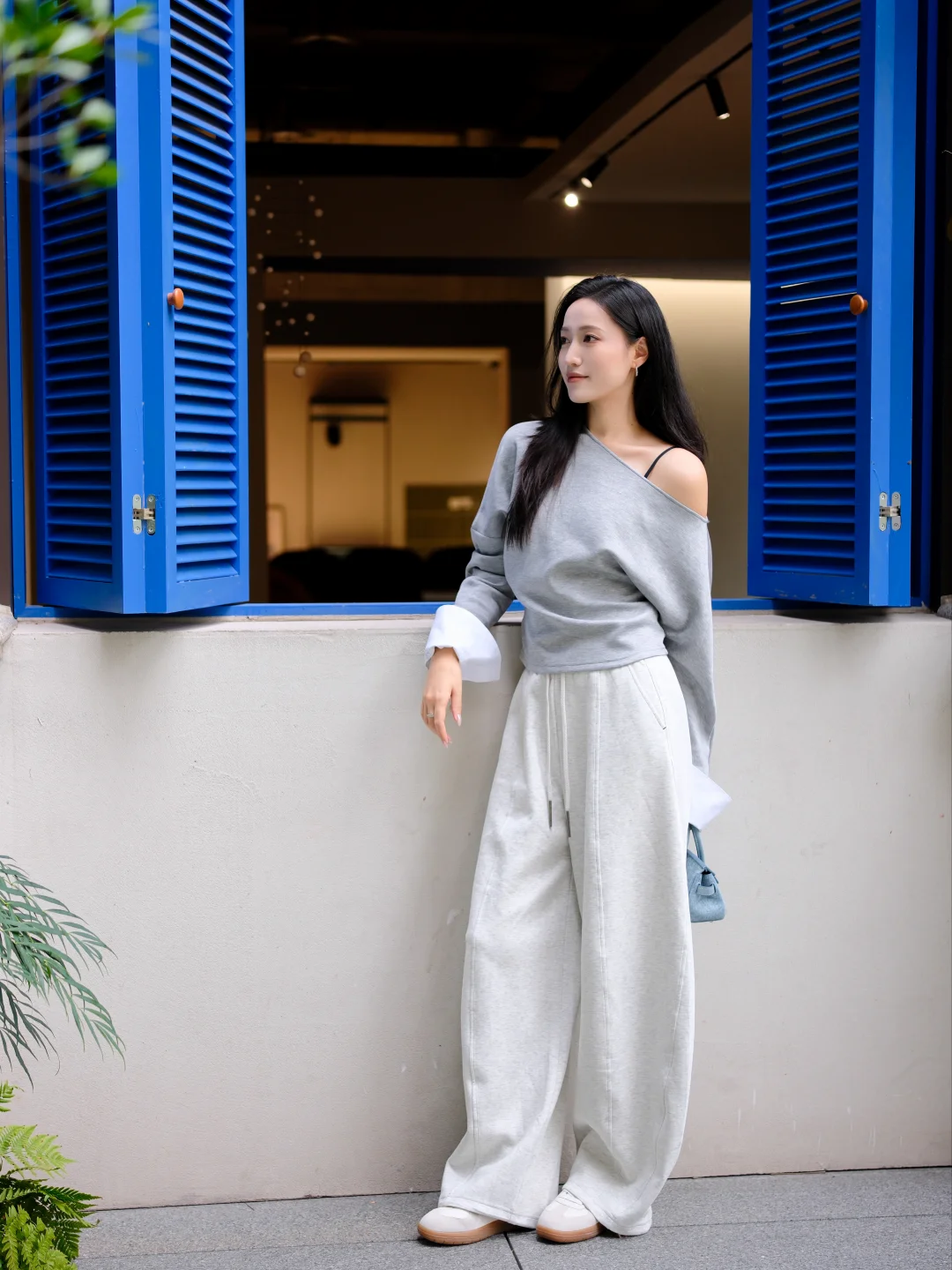 autumn vibe🩶又是我喜欢的卫衣季节