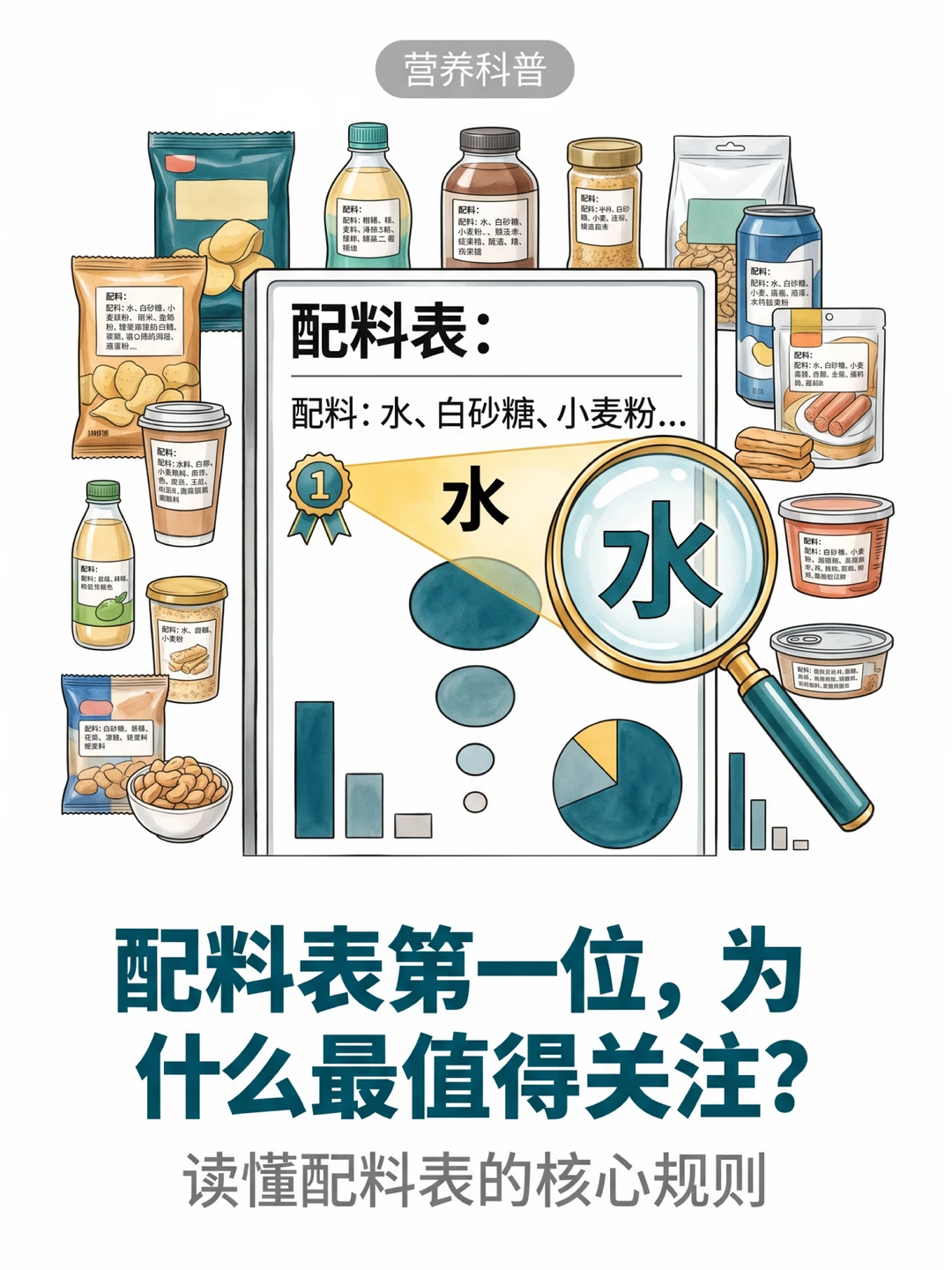 配料表第一位！快速分辨食品好坏技巧