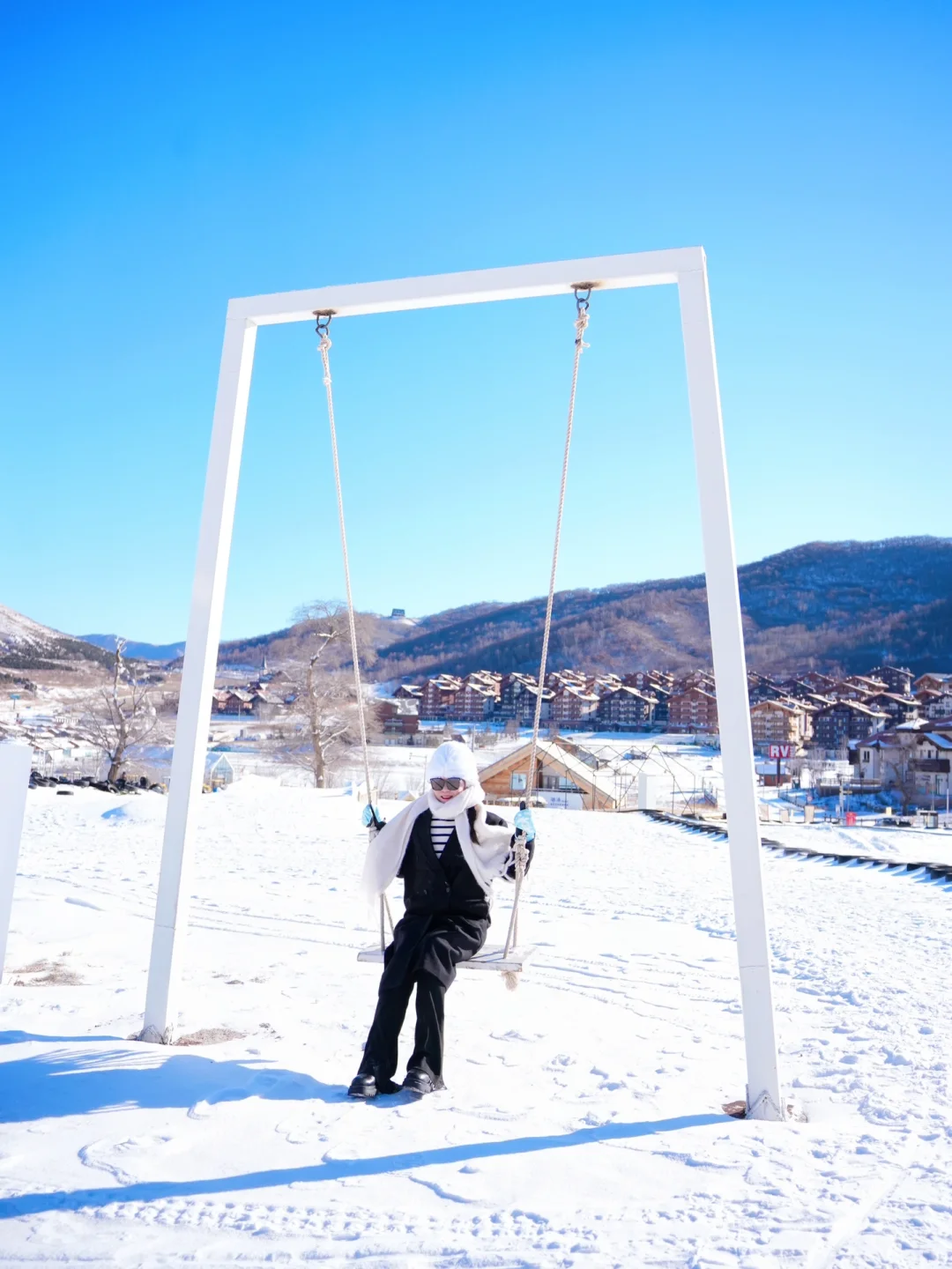 北京1.5h，我找到了新疆同款秋千