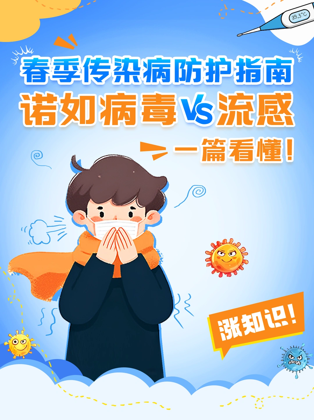 开学季必看！春季传染病防护指南