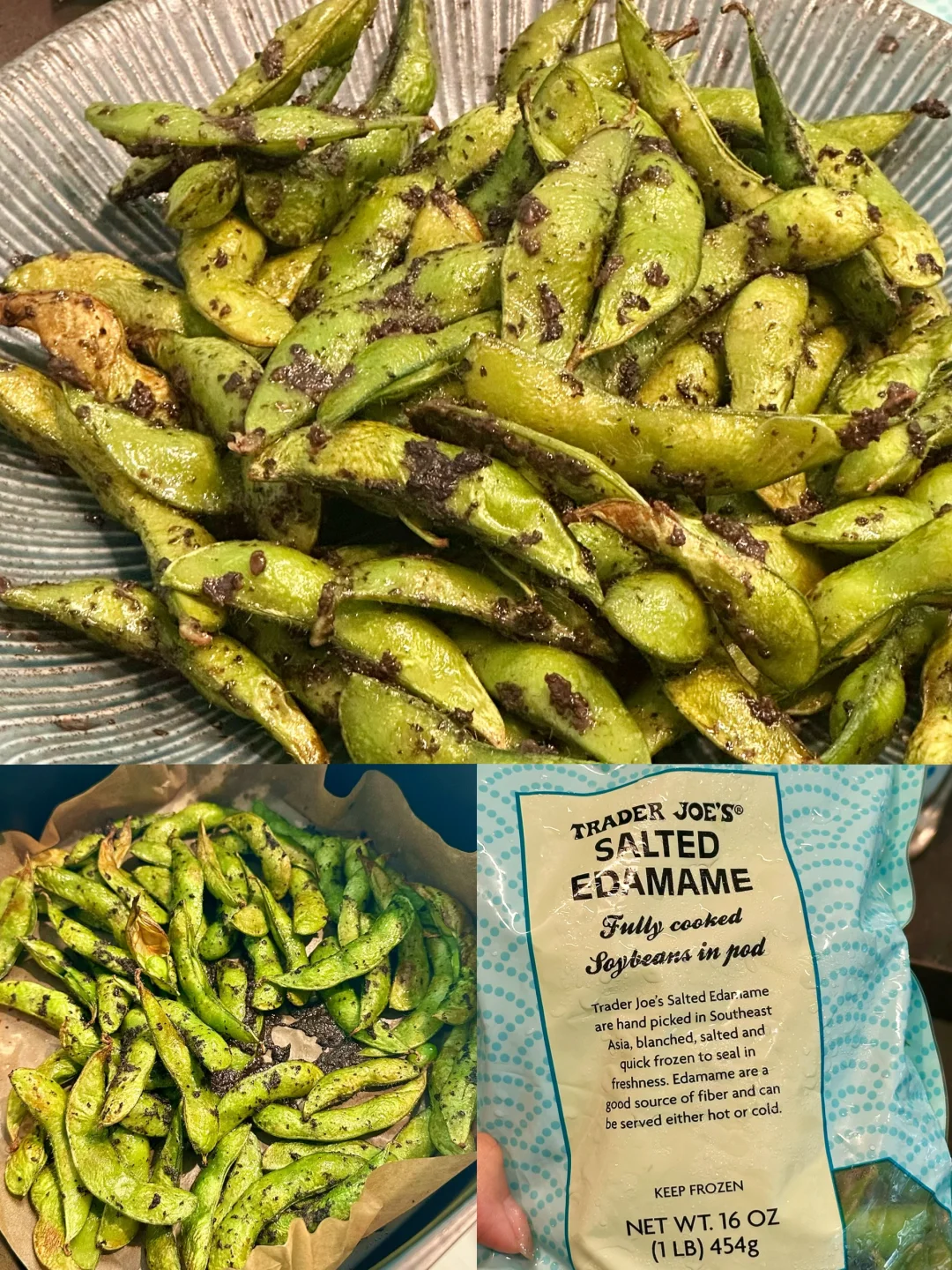 缺德舅三食材解锁超绝下酒菜🫛黑松露烤毛豆