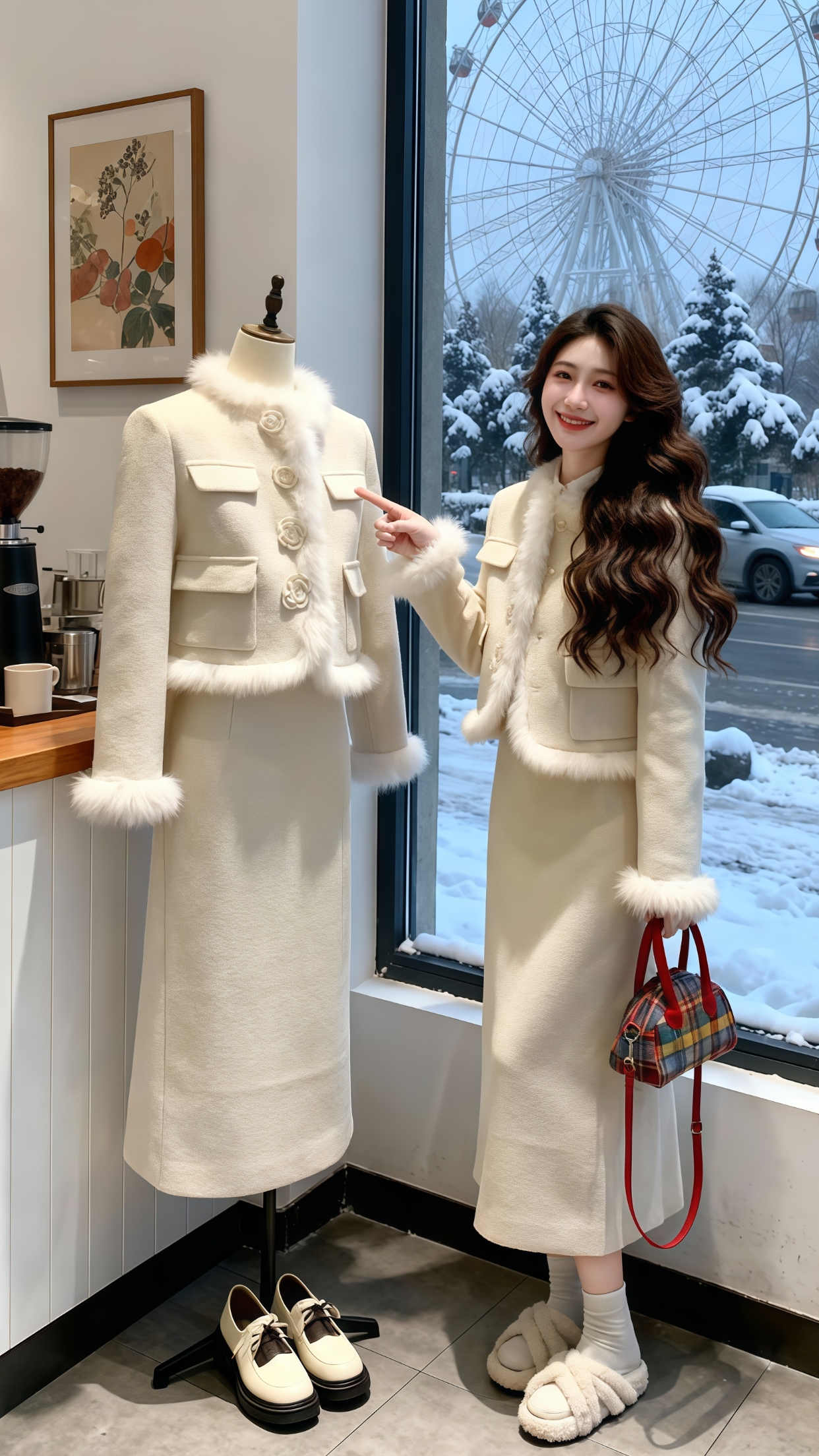 <p>精致穿搭 名媛气质 秋冬穿搭 小个子显高显瘦穿搭 名媛风 <!-...