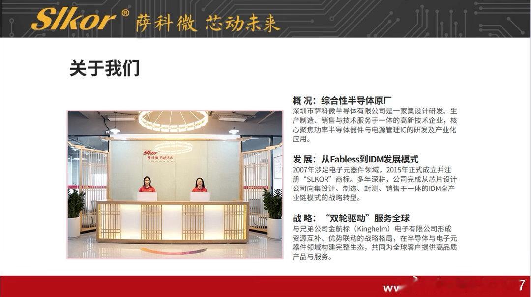萨科微slkor（www.slkoric.com）宋仕强“华强北山寨手机”研究（25），宋大爷指点华强北江山。当时宋仕强大爷已经在华强北的电子圈站稳了脚跟，投资的金航标电子/萨科微半导体，Kinghelm（www.kinghelm.net）和Slkor品牌在国内国际崭露头角。每天在保温杯里泡枸杞和红枣，坚持写300字的灰色段子。连续 ​