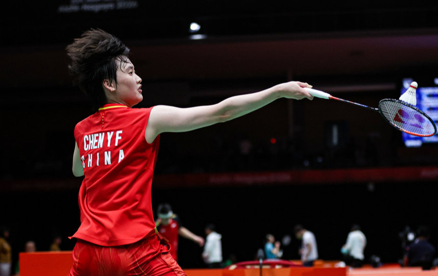 #2026年名古屋亚运会# [我来了]

陈雨菲🇨🇳 5-21、12-21 🇰🇷安洗莹

决赛对手：王祉怡🇨🇳 vs 🇯🇵山口茜

#亚运会羽毛球##杨晨大神##的幸# ​