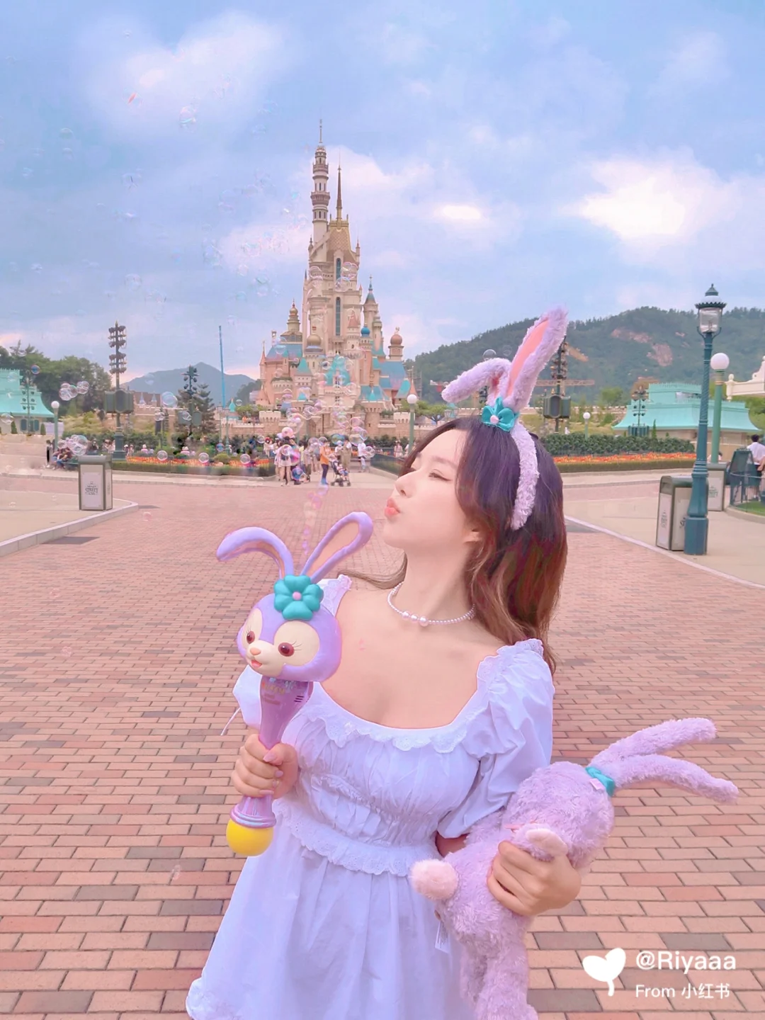 香港迪士尼乐园重新开放啦！今天是星黛露呀