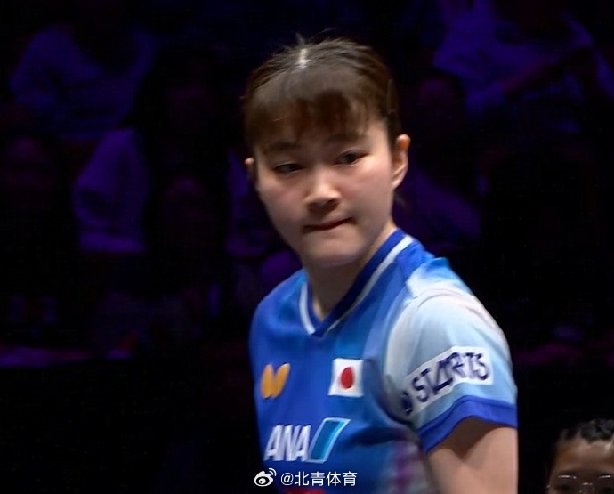 WTT重庆冠军赛女单1/4决赛，陈熠3比4大藤沙月无缘四强，大藤沙月晋...