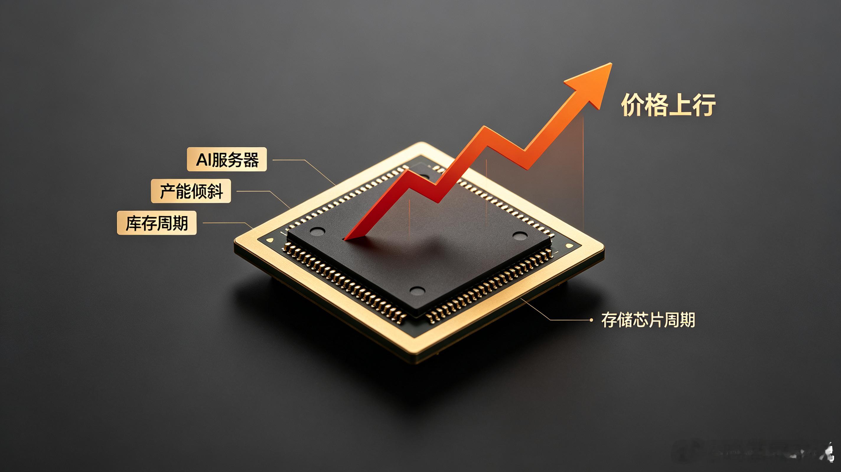 这两年存储芯片涨价，不少行业分析师都看走眼了。
 
以往存储涨价大多靠手机、PC需求拉动。但这一轮很特殊：
AI算力爆发，HBM等高毛利产品抢占大量晶圆产能，挤压普通DRAM/NAND供给。消费电子需求平平，颗粒价格却大幅冲高。
 
现货涨幅是近20年最强一档，但并非史上独有的涨价行情；真正少见的是AI虹 ​