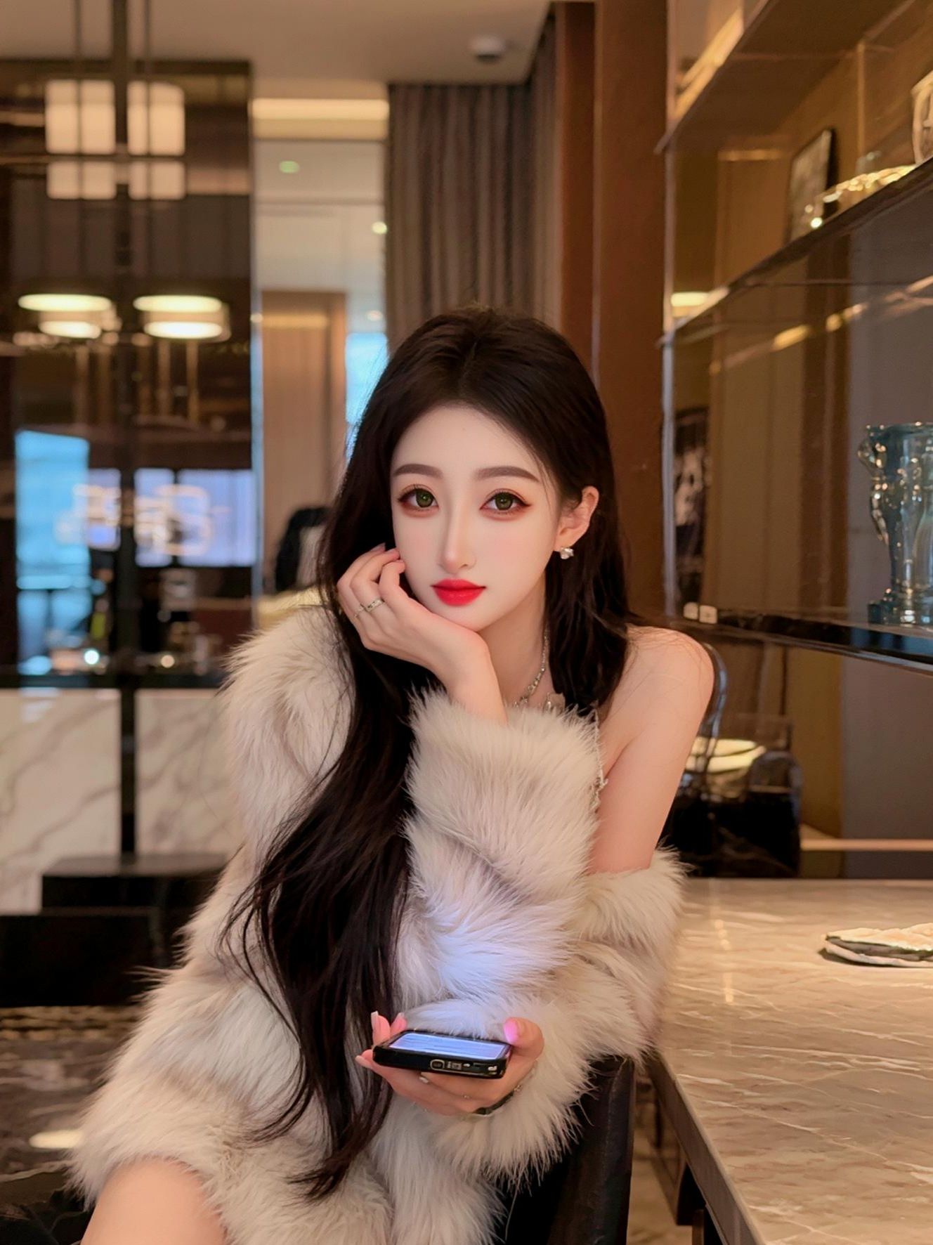 <p>AI高清氛围感写真 ai创作 上衣白色 甜系美女 新鲜出炉 <!...