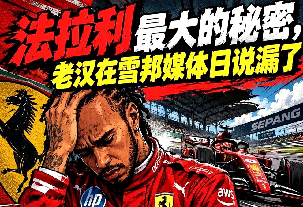 直道每圈白丢0.4秒！汉密尔顿在蒙扎升完引擎后直接叹气：梅奔的动力“太离谱了”。

勒克莱尔也摊牌了，底盘和气动同样有短板。迈凯伦领队承认法拉利弯道抓地力是围场标杆，排气口独创小翼连红牛都抄不走。结果国际汽联一纸新规，直接给这小翼判了2027年死刑。

领队瓦塞尔无奈定调：引擎差距周期太长，今年就这