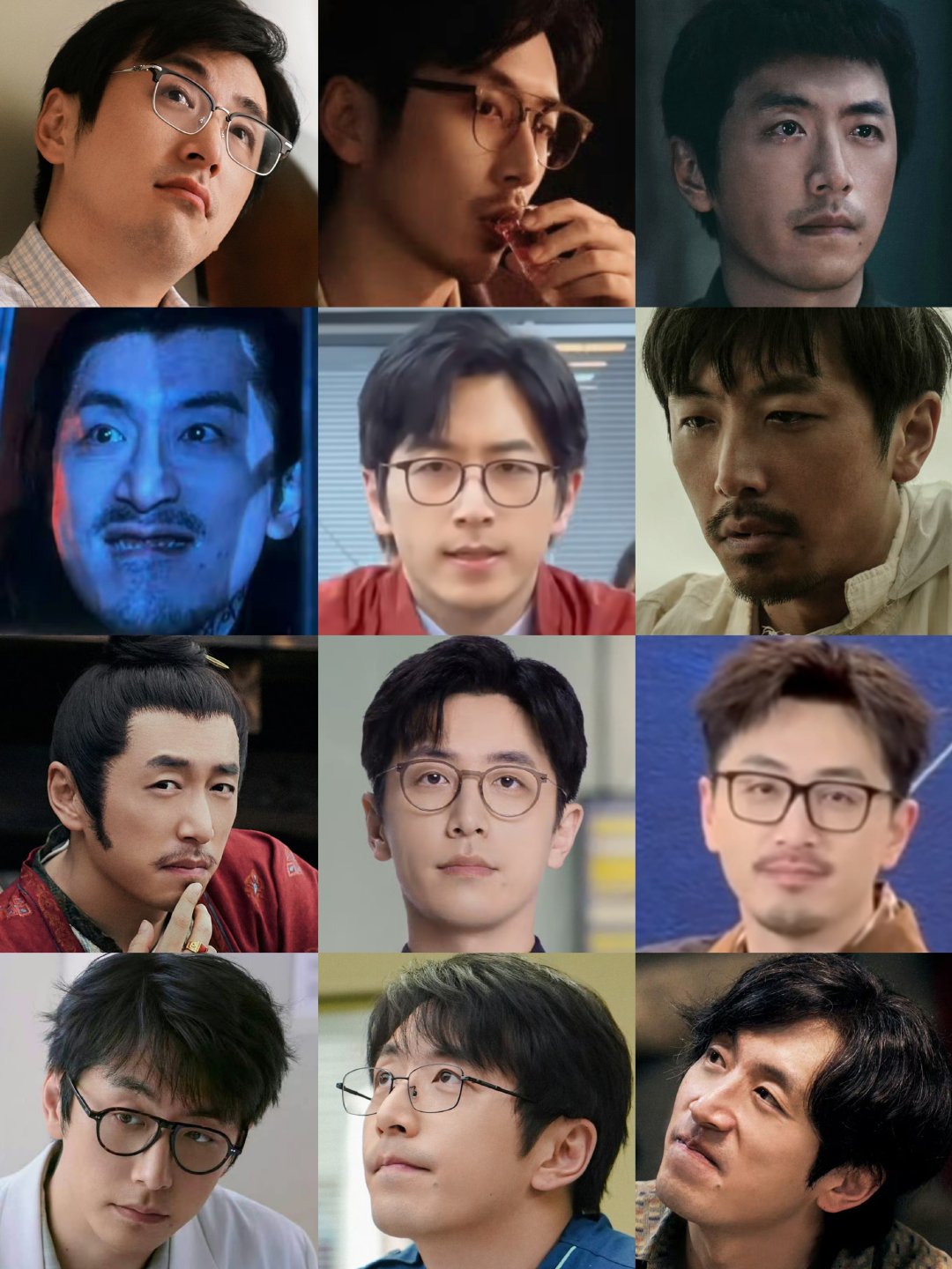 最不可思议的就是他们居然都是同一个人 ​