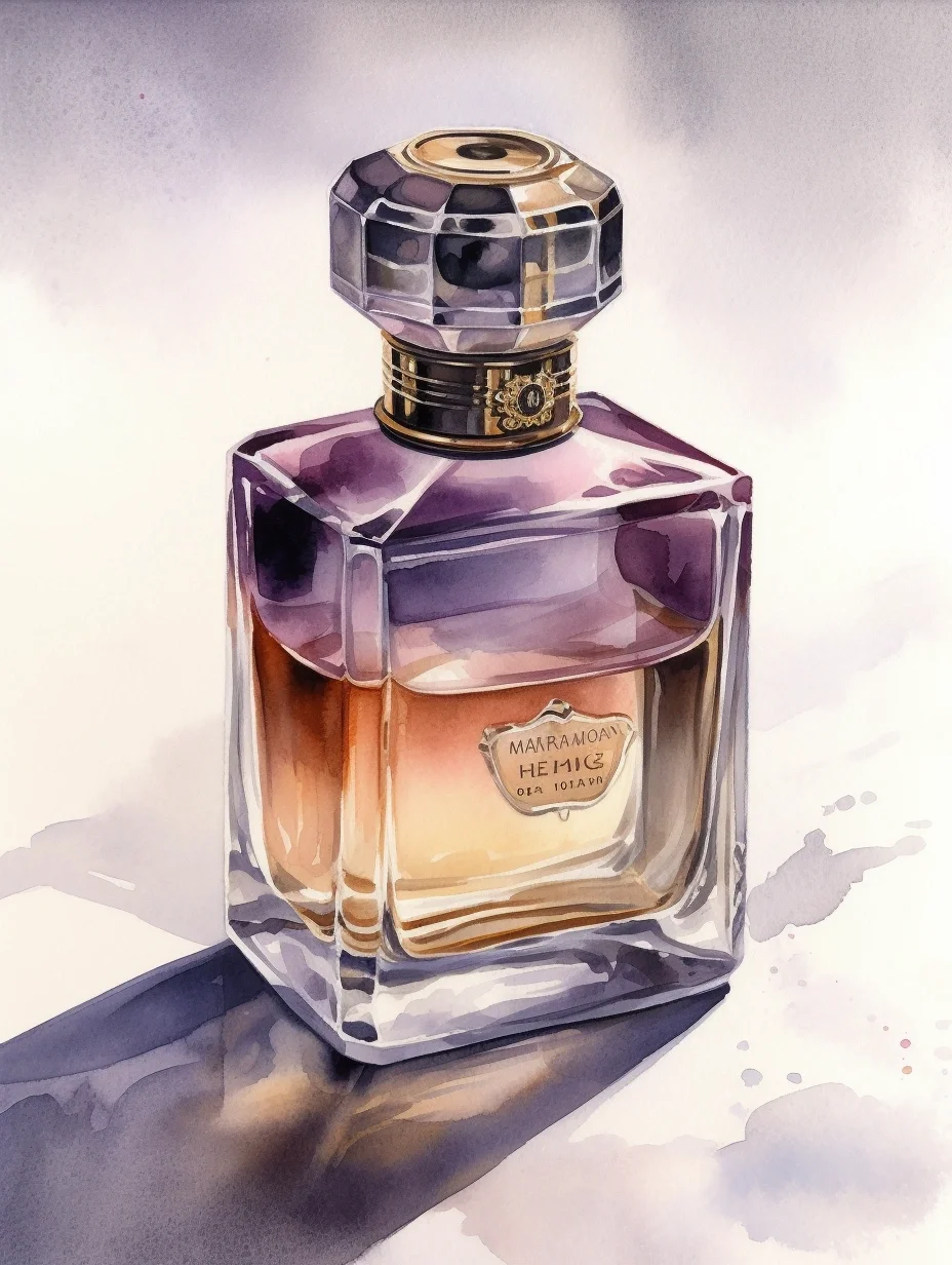 AI水彩 香水(3)