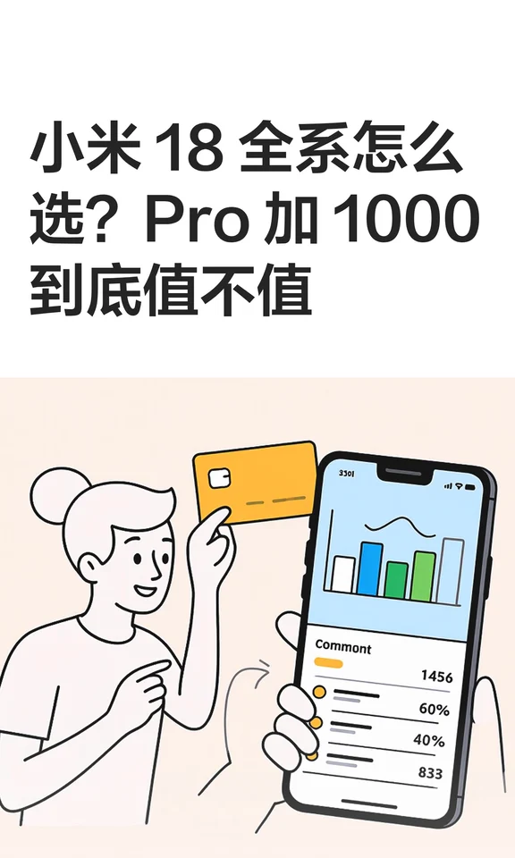 小米 18 全系怎么选？Pro 加 1000到底值